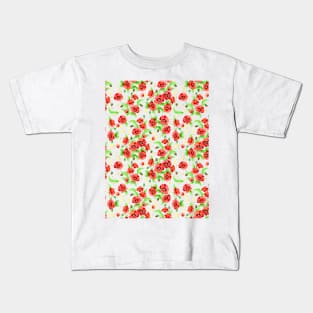 Red poppies Kids T-Shirt